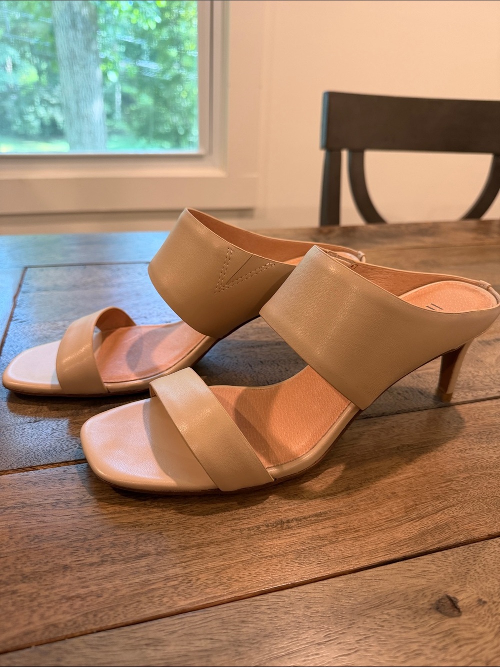 JJill leather heels NEW